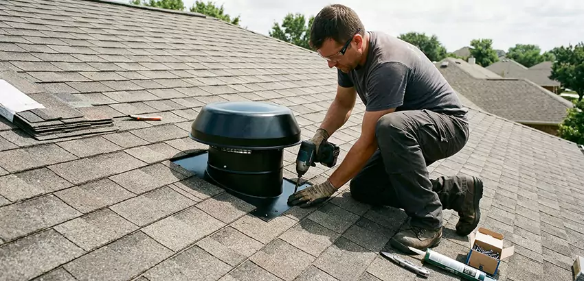 Roof Vent Fan Installation in Westerville