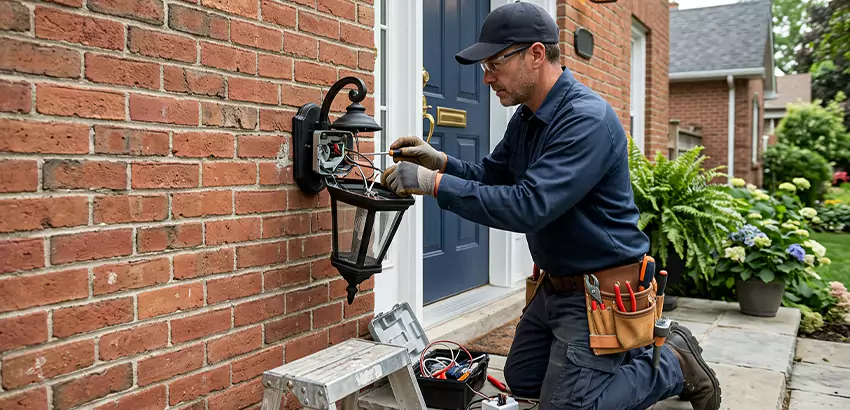 Outdoor Fixture Repair in Westerville