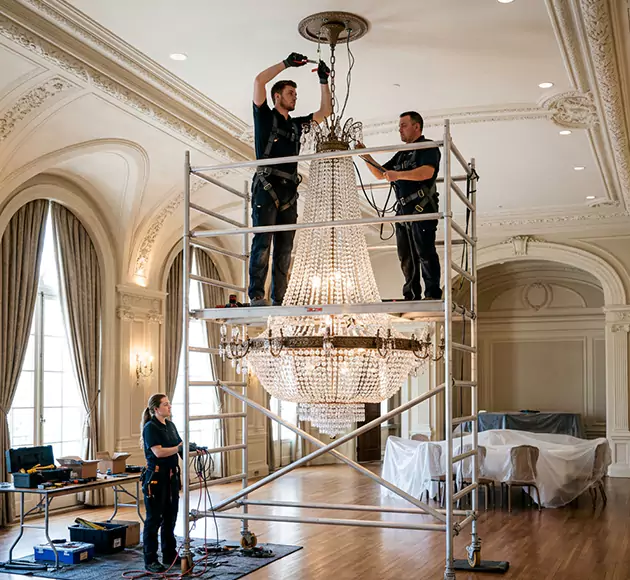 Professional Chandelier Installation: Your Local Fixture Team in Westerville, OH