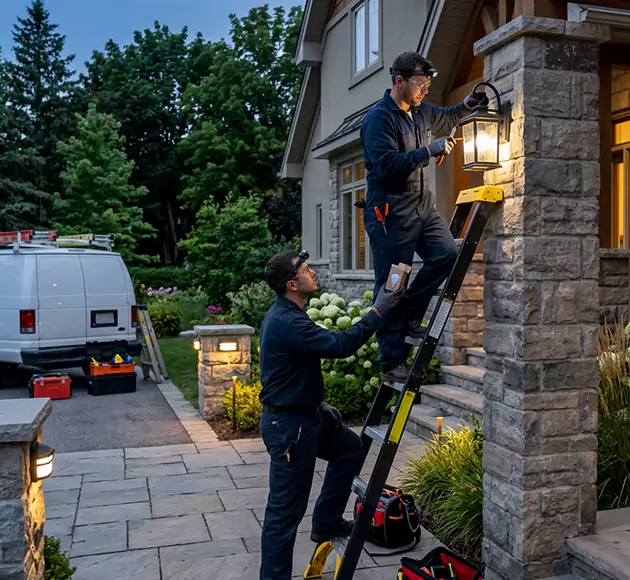 Professional Outdoor Lighting Repair: Your Local Fixture Fix Team in Westerville, OH