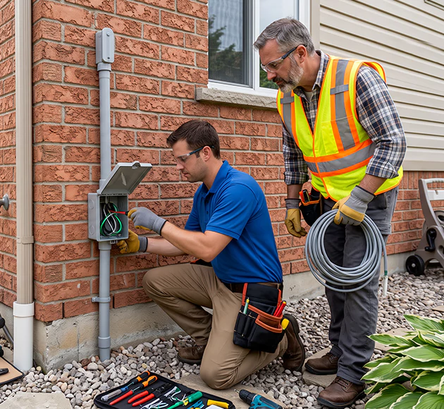 Professional Outdoor Outlet Installation: Your Local Exterior Wiring Team in Westerville, OH