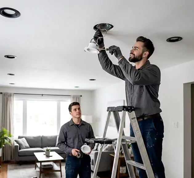 Professional Recessed Lighting Installation: Your Local Lighting Team in Westerville, OH