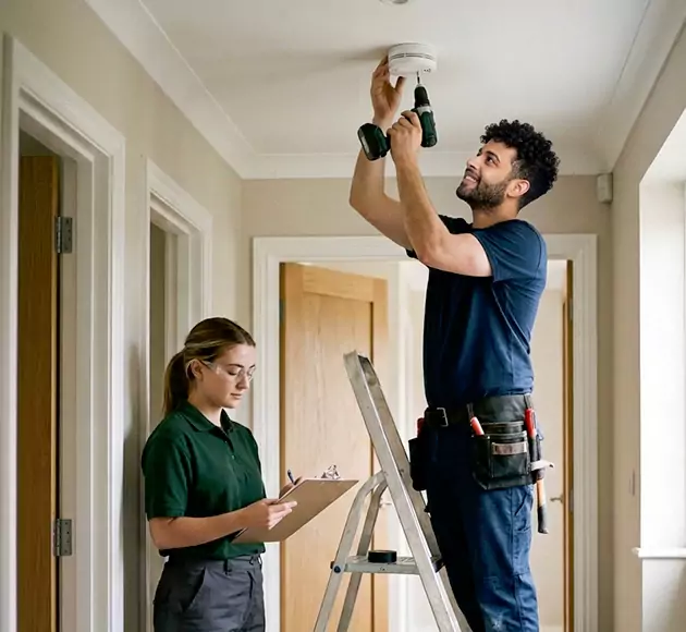Professional Smoke Alarm Installation: Your Local Fire Safety Team in Westerville, OH